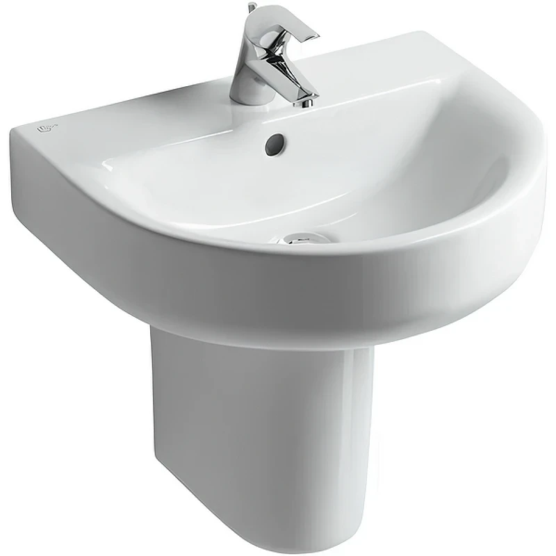 Раковина Ideal Standard Connect Arc 60 E7875MA Евробелая фарфор подвесная, полувстраиваемая