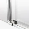 Душевой уголок Vincea Stella 120х90 VSR-1ST9012CGG профиль цвет Брашированное золото стекло тонированное