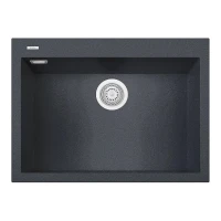 Кухонная мойка Rivelato Zeno 69 ZN-6950 Calcestruzzo цвет Темно-серый