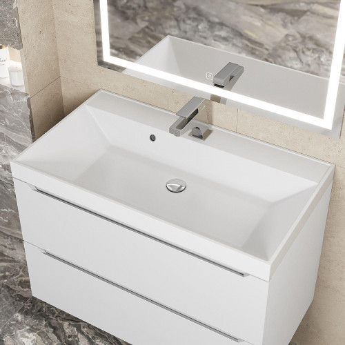 Раковина Uperwood Classic 80 291020337 цвет Белый глянцевый