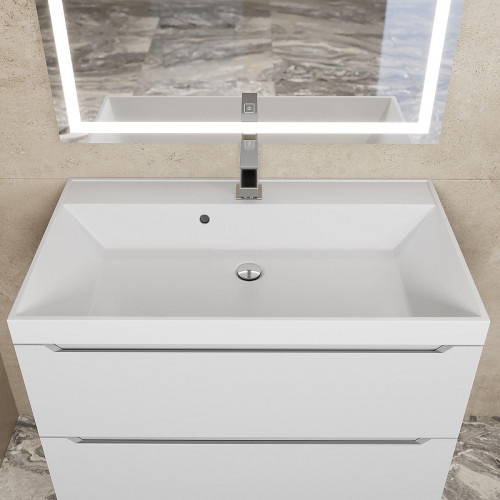 Раковина Uperwood Classic 80 291020337 цвет Белый глянцевый