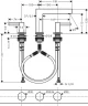 Смеситель для раковины Hansgrohe Finoris 76033700 цвет Белый матовый