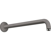 Кронштейн для верхнего душа Hansgrohe 27413340 Шлифованный черный хром латунь на стену