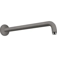 Кронштейн для верхнего душа Hansgrohe 27413340 Шлифованный черный хром латунь на стену