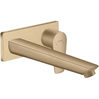 Смеситель для раковины Hansgrohe Talis E 71734140 Шлифованная бронза латунь встраиваемый