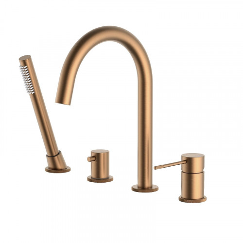 Смеситель на борт ванны Timo Saona 2320/19Y цвет Розовое золото