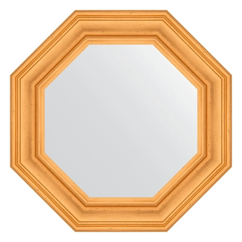 Зеркало Evoform Octagon 64х64 BY 7363 в багетной раме - Травленое золото 99