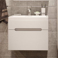 Тумба под раковину DIWO Коломна 60 KOL.T.60/P/W подвесная цвет Белый