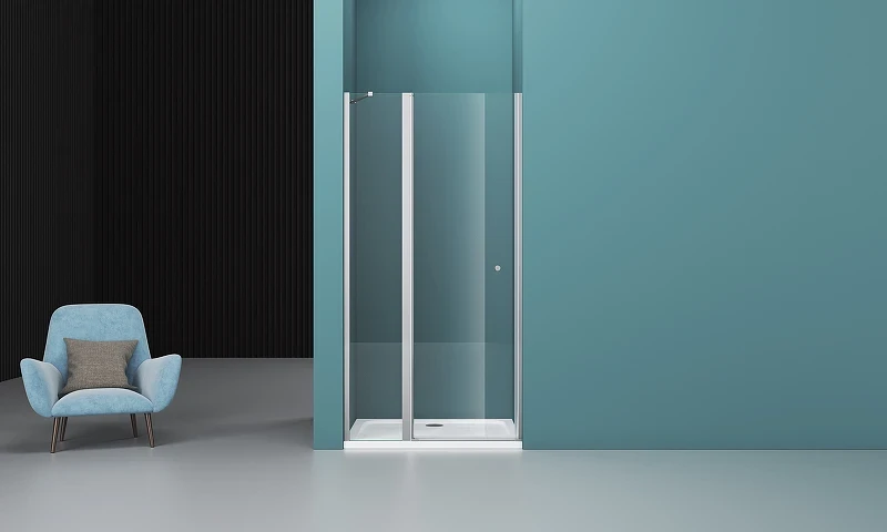 Душевая дверь BelBagno Etna 100 ETNA-B-12-60/40-C-Cr профиль Хром стекло прозрачное