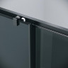 Душевой уголок Grossman Cosmo 110x100 120.K33.02.1110.21.10 профиль Черный матовый стекло тонированное