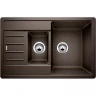 Кухонная мойка Blanco Legra 6 S Compact 521307 Кофе искусственный камень (литьевой мрамор) встраиваемый