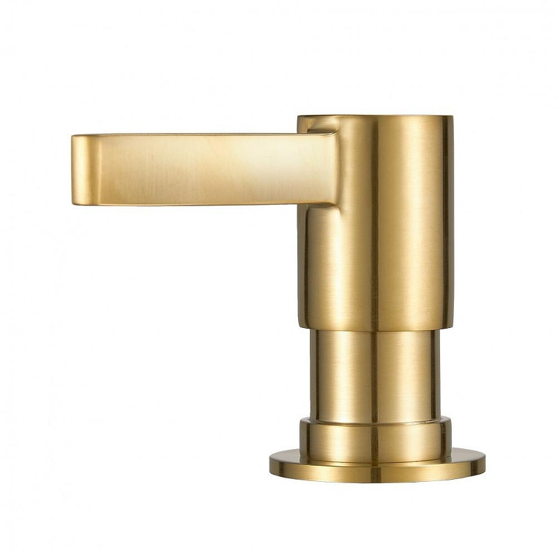 Дозатор для моющего средства Milacio Ultra MCU.933.GD цвет Золото брашированное