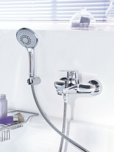 Смеситель для ванны Grohe Eurodisc Cosmopolitan 33395002 Хром латунь на стену