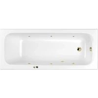 Акриловая ванна Whitecross Vibe 170x70 0105.170070.100.SOFT.GL с гидромассажем