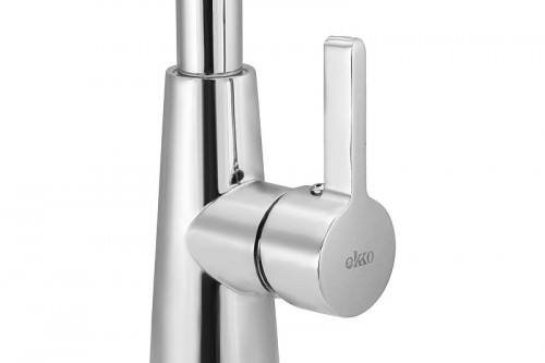 Смеситель для кухни Ekko E4205-E52 цвет Хром Салатовый