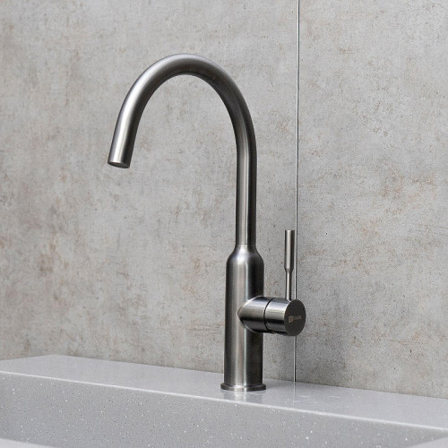 Смеситель для кухни Lemark Expert LM5079GMN цвет Графит