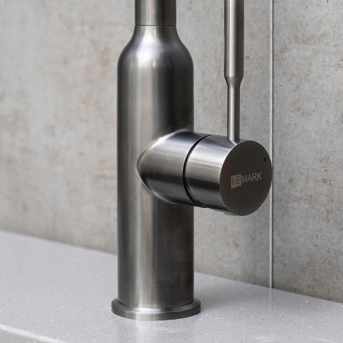 Смеситель для кухни Lemark Expert LM5079GMN цвет Графит