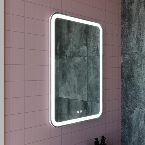 Зеркало Mixline Мальта-Voice 55 555676 с подсветкой с сенсорным выключателем