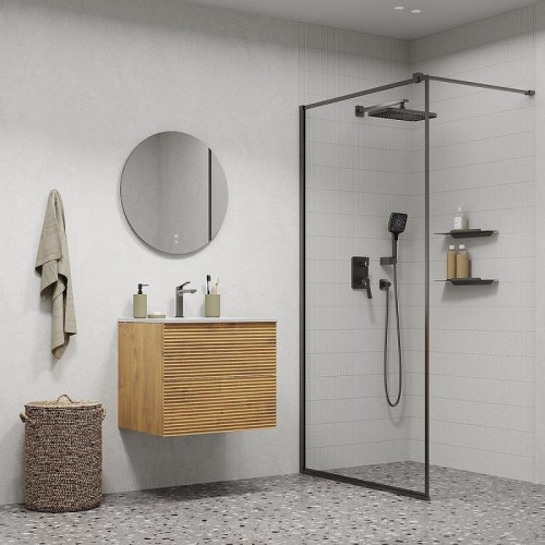 Смеситель для раковины Iddis Parker PARGM00i01 цвет Графит матовый