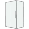 Душевой уголок Grossman Cosmo 130х90 120.K33.02.1390.10.00 профиль Хром стекло прозрачное