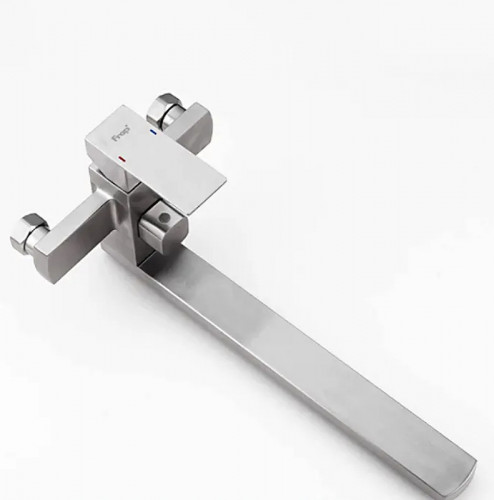 Смеситель для ванны Frap H802 F22802 универсальный Нержавеющая сталь нержавеющая сталь на стену