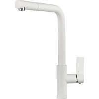 Смеситель для кухни Point PN3102W Белый Хром латунь