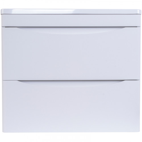 Тумба под раковину Style Line Бергамо 60 СС-00002316 подвесная Белая антискрейч МДФ / ЛДСП