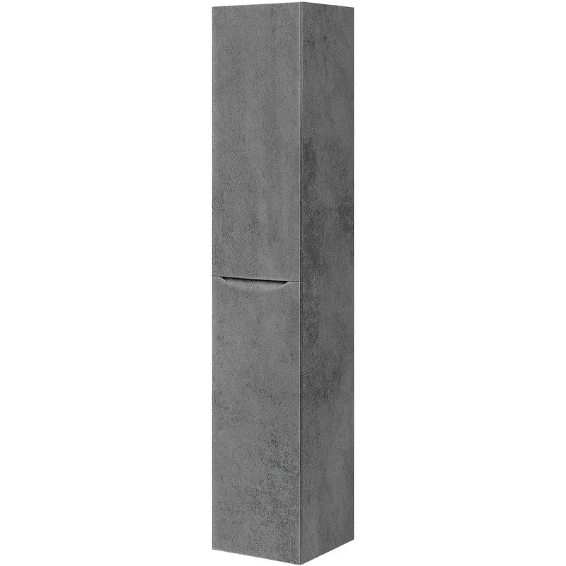 Шкаф пенал Vincea Mia 35 R VSC-2M170BT-R подвесной Beton МДФ / ЛДСП
