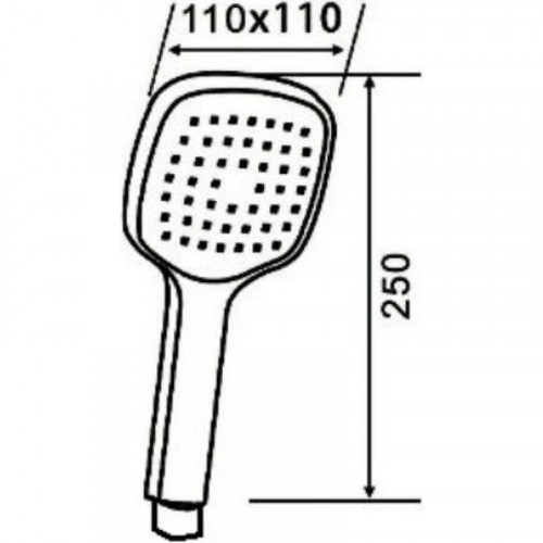 Ручной душ Orange O-Shower S04HS Хром
