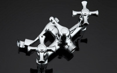 Смеситель для ванны Gappo G2242 универсальный Хром латунь на стену