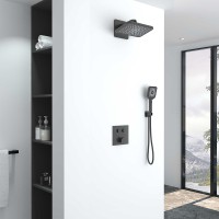 Душевая система Vincea Inspire VSFW-421I4GM Вороненая сталь латунь встраиваемый