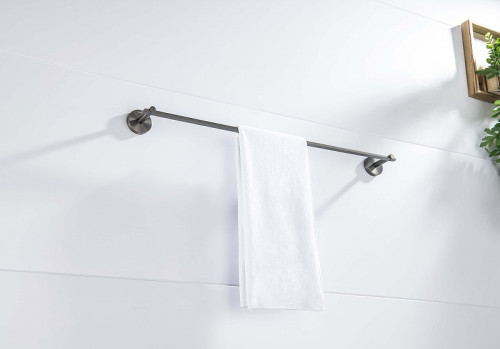 Полотенцедержатель Aquatek Бетта AQ4614BGM цвет Оружейная сталь