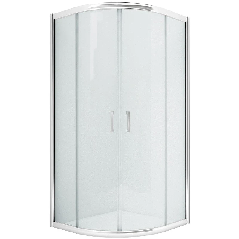 Душевой уголок New Trendy New Varia Chrome 80х80 K-0493 профиль Хром стекло прозрачное