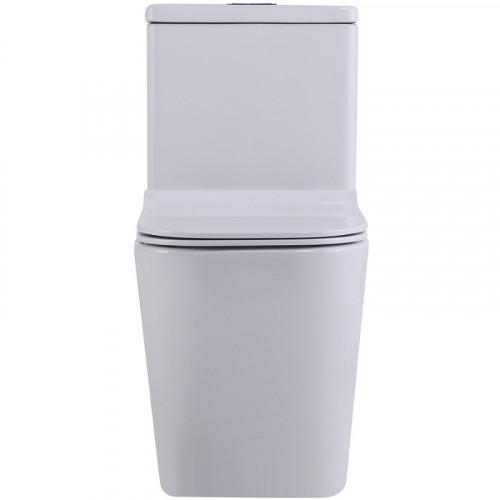 Унитаз моноблок SantiLine SL-5024 с бачком и сиденьем Микролифт фаянс напольный