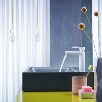 Смеситель для раковины Hansgrohe Talis E 71710700 Белый матовый латунь