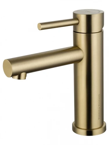 Смеситель для раковины Wonzon &amp; Woghand WW-H9089-BG цвет Брашированное золото