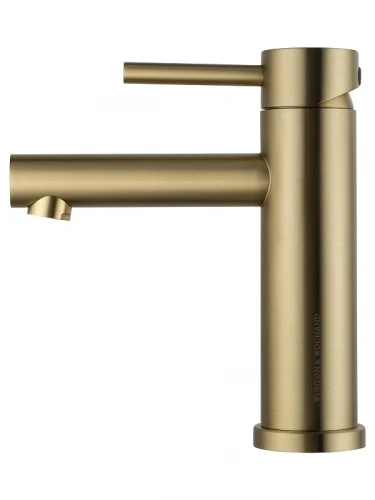 Смеситель для раковины Wonzon &amp; Woghand WW-H9089-BG цвет Брашированное золото