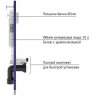 Комплект унитаза AM.PM Spirit FlashClean C701700WH+C707857WH с инсталляцией Berges Novum D5 040235 с сиденьем Микролифт и Черной матовой клавишей смыва фарфор подвесной