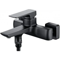 Смеситель для ванны Allen Brau Infinity 5.21006-31 Черный матовый латунь на стену