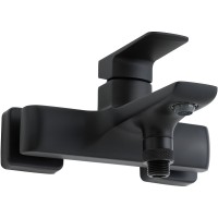 Смеситель для ванны Allen Brau Infinity 5.21006-31 Черный матовый латунь на стену