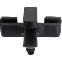 Смеситель для ванны Allen Brau Infinity 5.21006-31 Черный матовый латунь на стену
