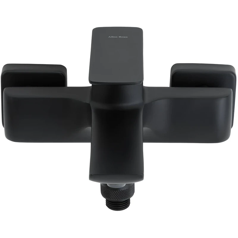 Смеситель для ванны Allen Brau Infinity 5.21006-31 Черный матовый латунь на стену