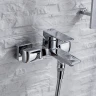 Смеситель для ванны Allen Brau Infinity 5.21006-31 Черный матовый латунь на стену