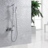 Смеситель для ванны Allen Brau Infinity 5.21006-31 Черный матовый латунь на стену