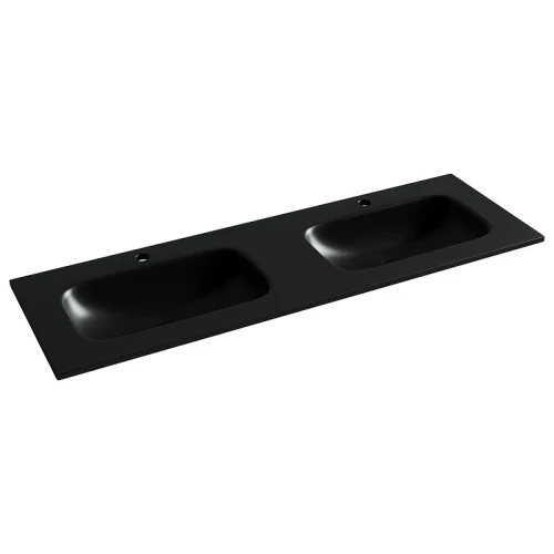 Раковина Sancos Ceramicanova Grace 140 CN7022MB двойная цвет Черный матовый