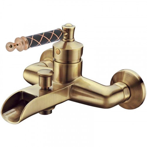 Смеситель для ванны Boheme Vogue 203-MR-B Бронза латунь на стену