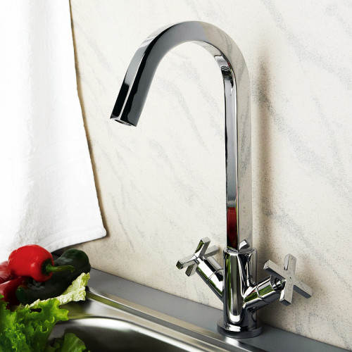 Смеситель для кухни WasserKRAFT Weser 7847 Хром латунь