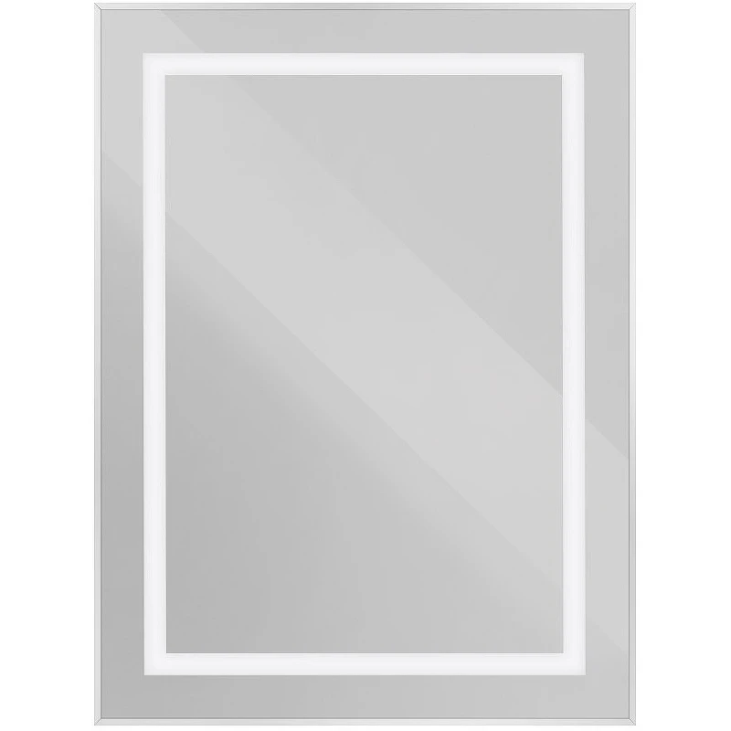 Зеркало BelBagno Kraft 50 SPC-KRAFT-500-800-SENS-AL с подсветкой Сатин с сенсорным выключателем стекло