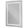 Зеркало BelBagno Kraft 50 SPC-KRAFT-500-800-SENS-AL с подсветкой Сатин с сенсорным выключателем стекло