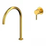 Смеситель для раковины Whitecross Y brushed gold Y1219GLB цвет Золото брашированное